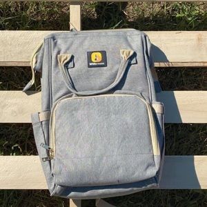 White Pawns Diaper Backpack